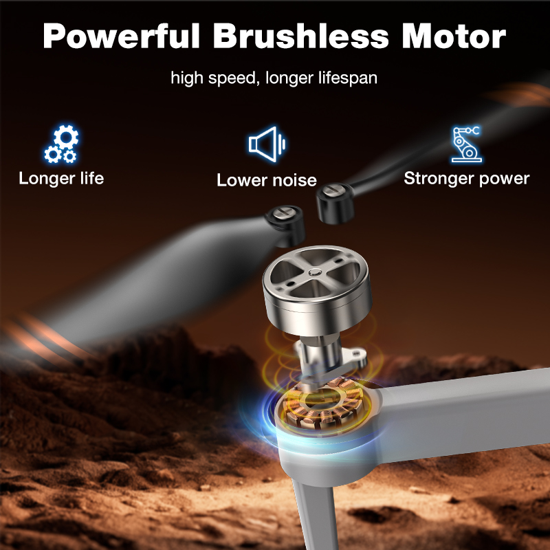 NEW Hot L017 Pro Drone Brushle - Kids Toys Drone recension och pris