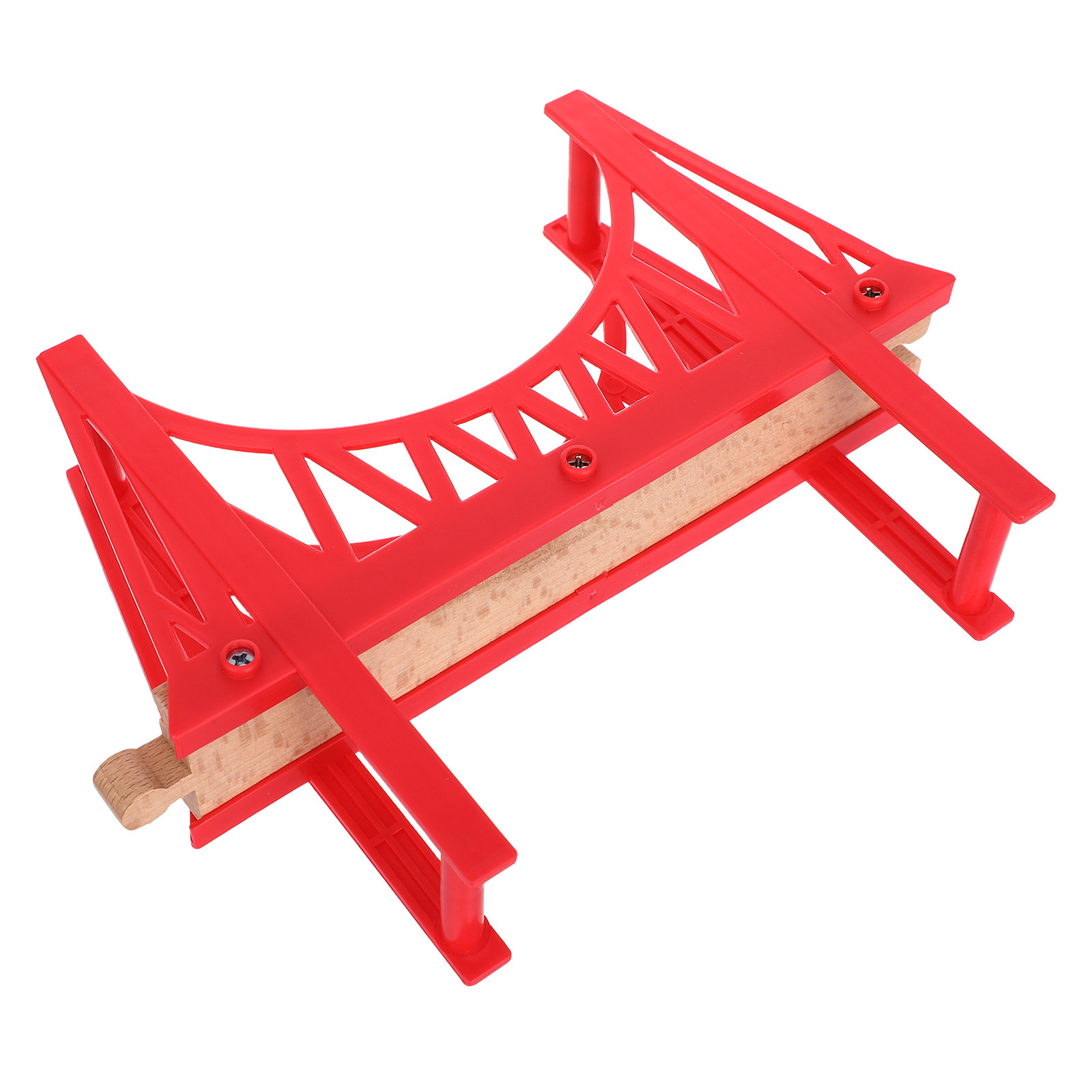 Wooden Train Track Bridge Deta - Toy Train Track Set recension och pris