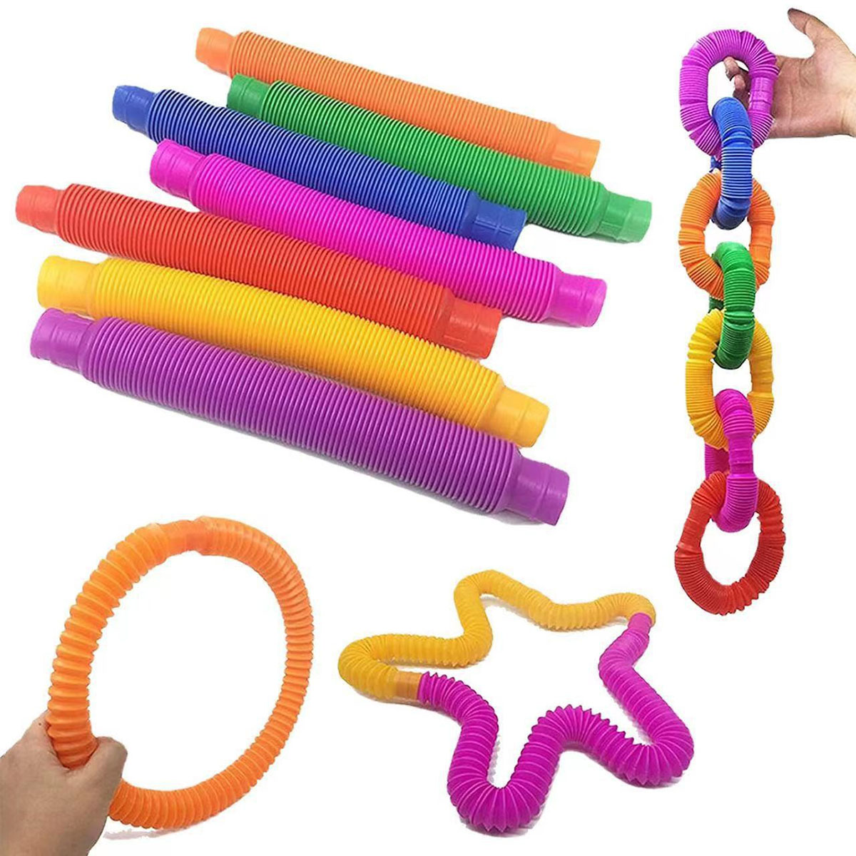 10-30PCS Colorful Telescopic T - Kids Toys Youtube recension och pris